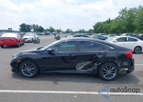2019 Honda Civic Ex z USA, uszkodzony, nr VIN 19XFC1F35KE210757
